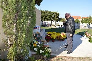 CEREMONIE DU 1 NOVEMBRE 2015 CIMETIERE DE MAZARGUES (33)